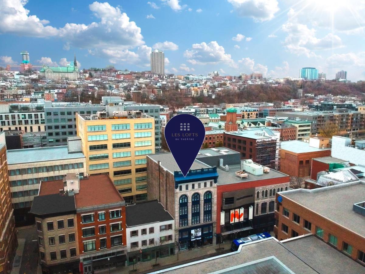 Les Lofts Du Theatre Leilighet Québec Eksteriør bilde
